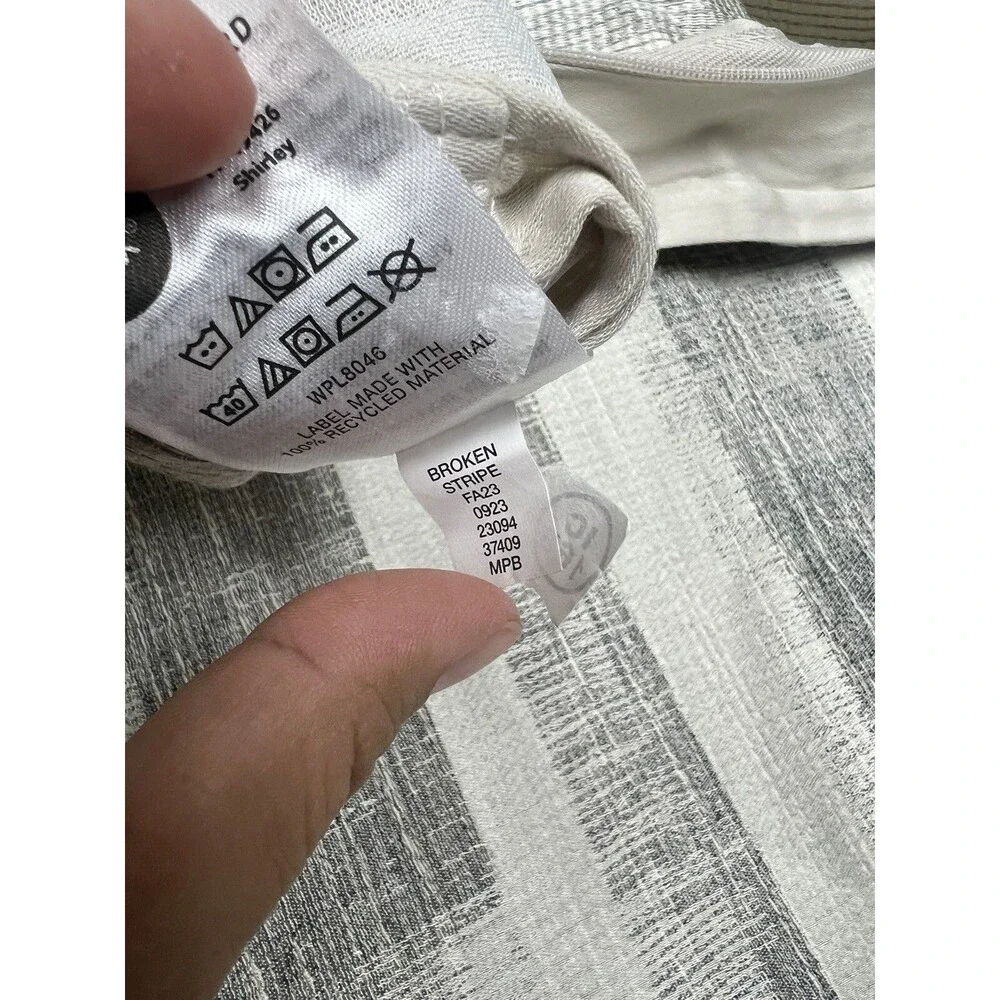 Hotel Collection Broken Stripe KING Duvet & Shams Set $500